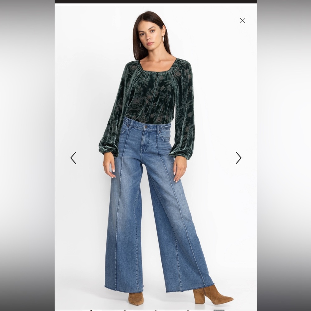 Johnny Was MALDIVES WIDE LEG jeans